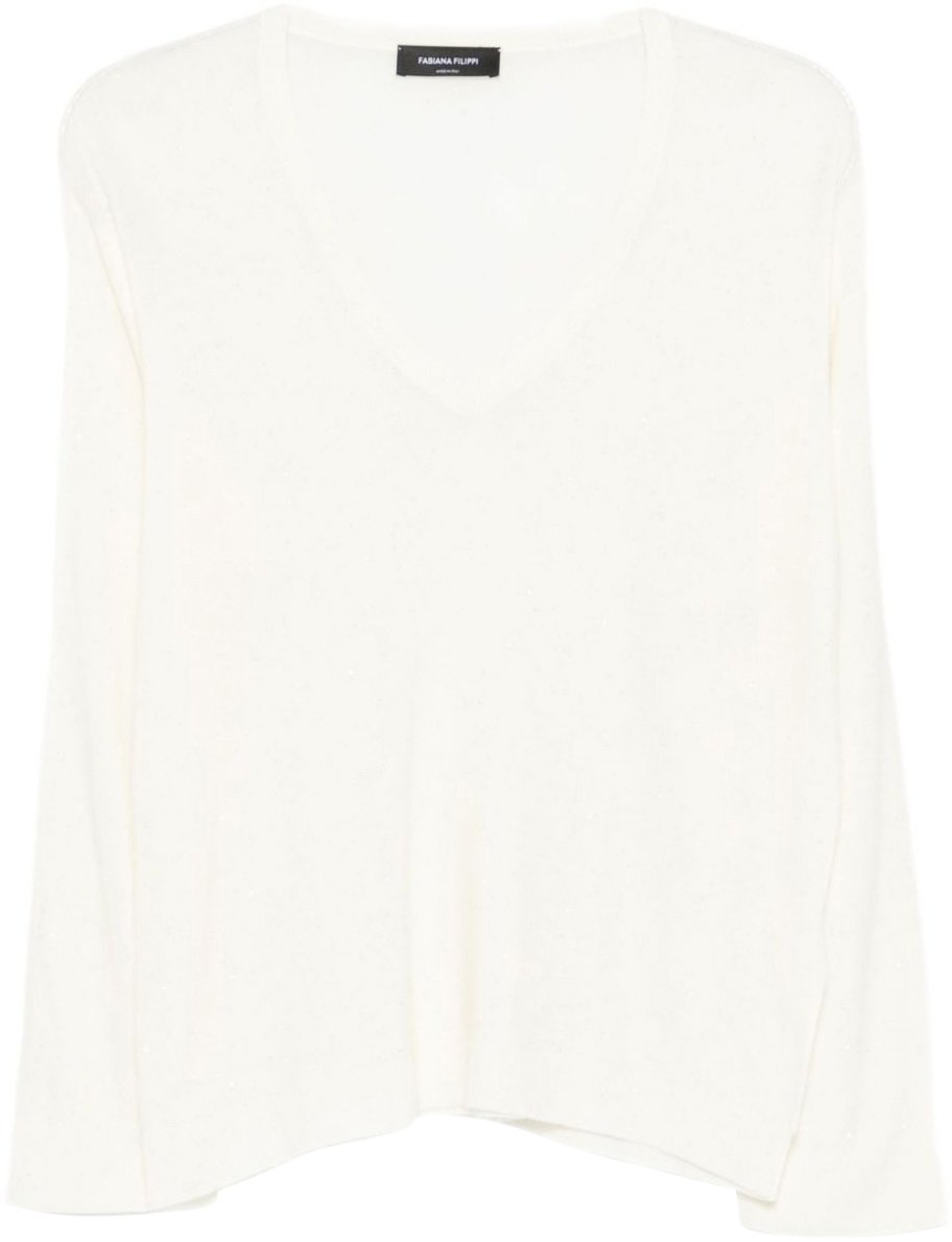 Fabiana Filippi Sweaters White Wit