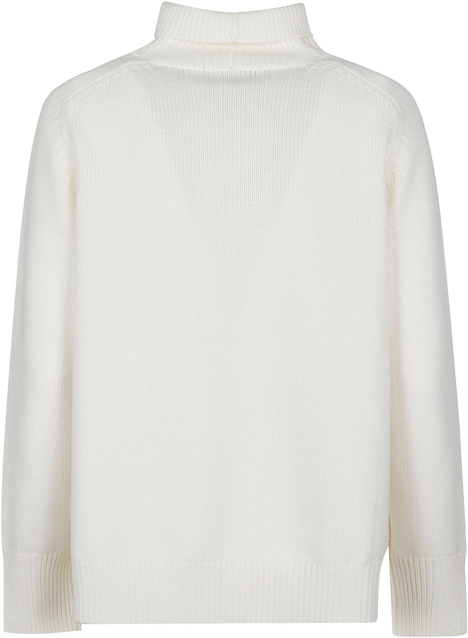Fabiana Filippi Turtle Neck Sweater Nude Beige