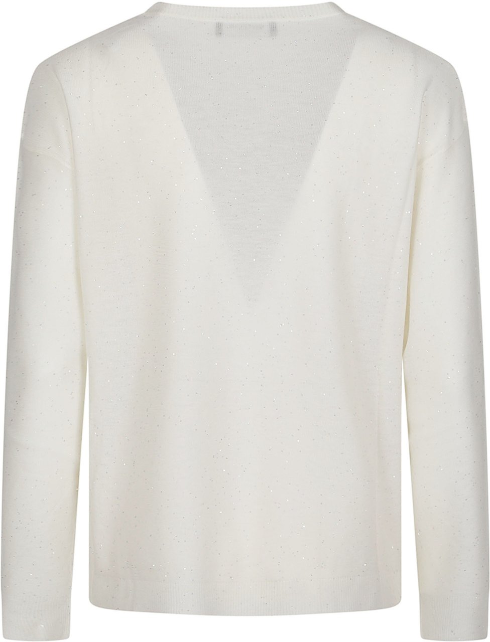Fabiana Filippi Round Neck Sweater White Wit