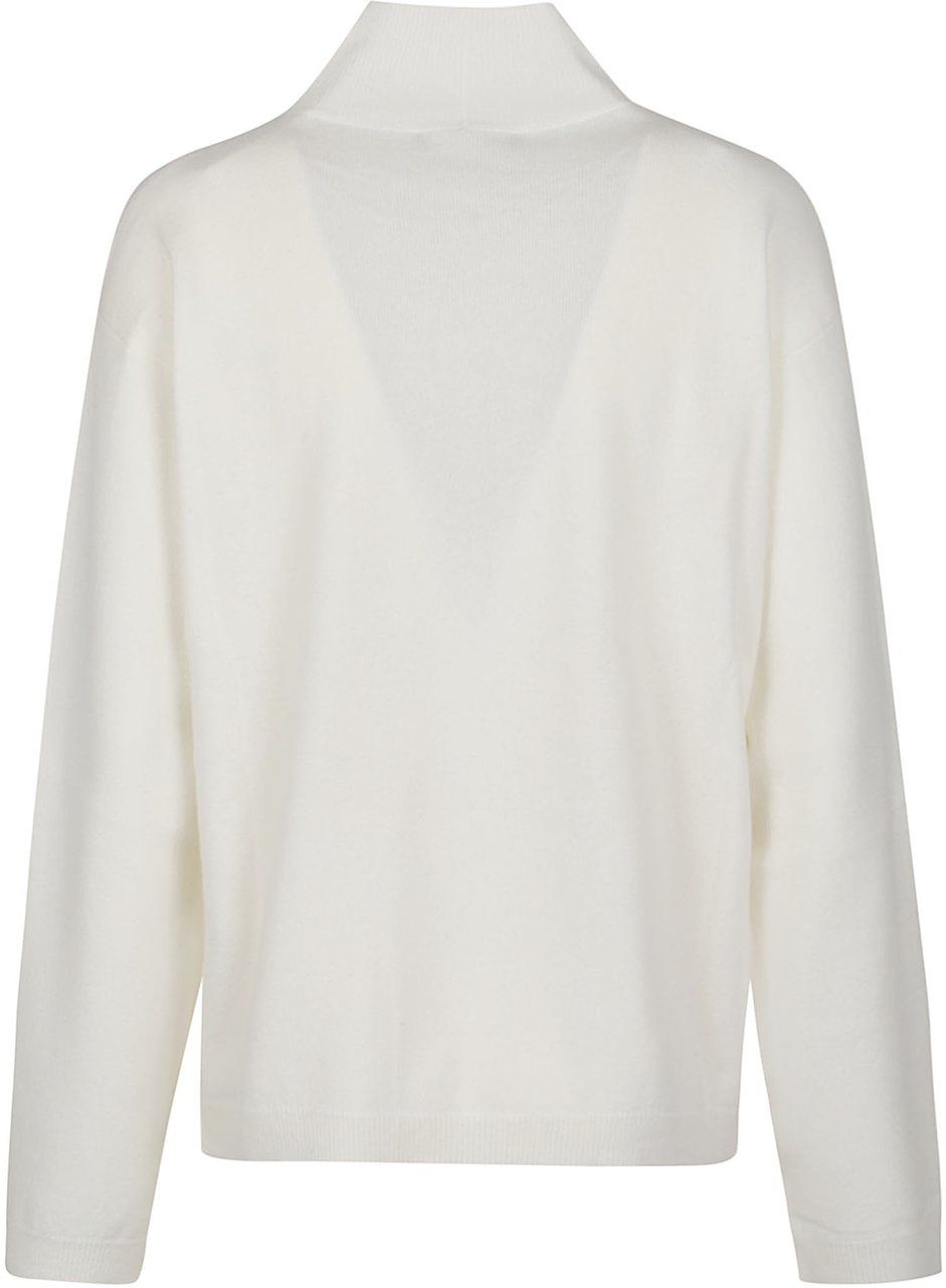 Fabiana Filippi Turtle Neck Sweater Nude Beige