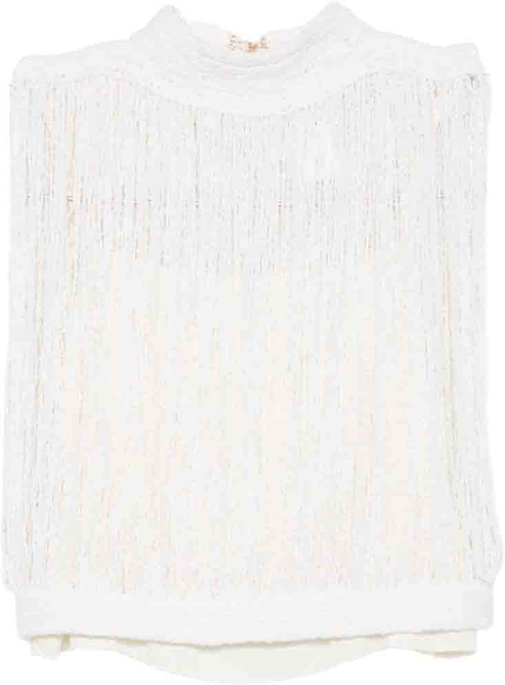 Fabiana Filippi Top White Wit