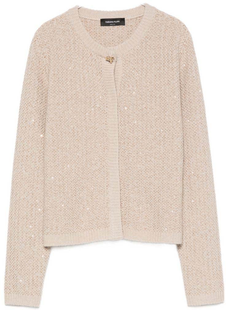 Fabiana Filippi Sweaters Beige Beige
