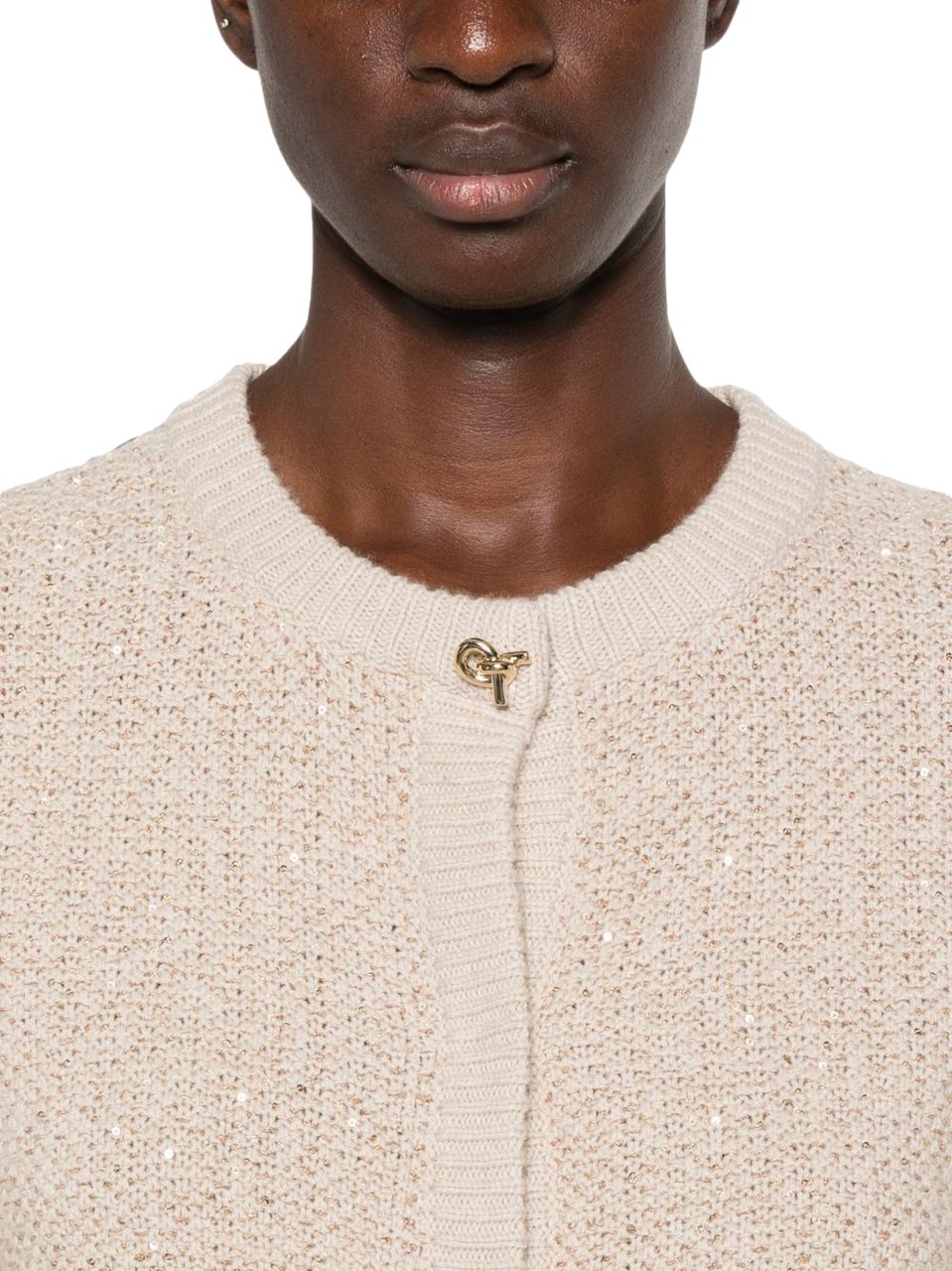 Fabiana Filippi Sweaters Beige Beige