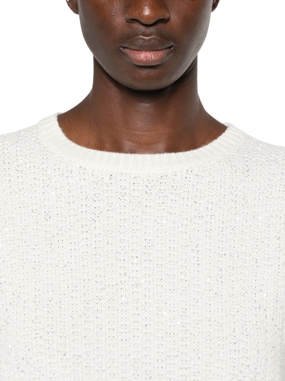 Fabiana Filippi Sweaters Beige Wit