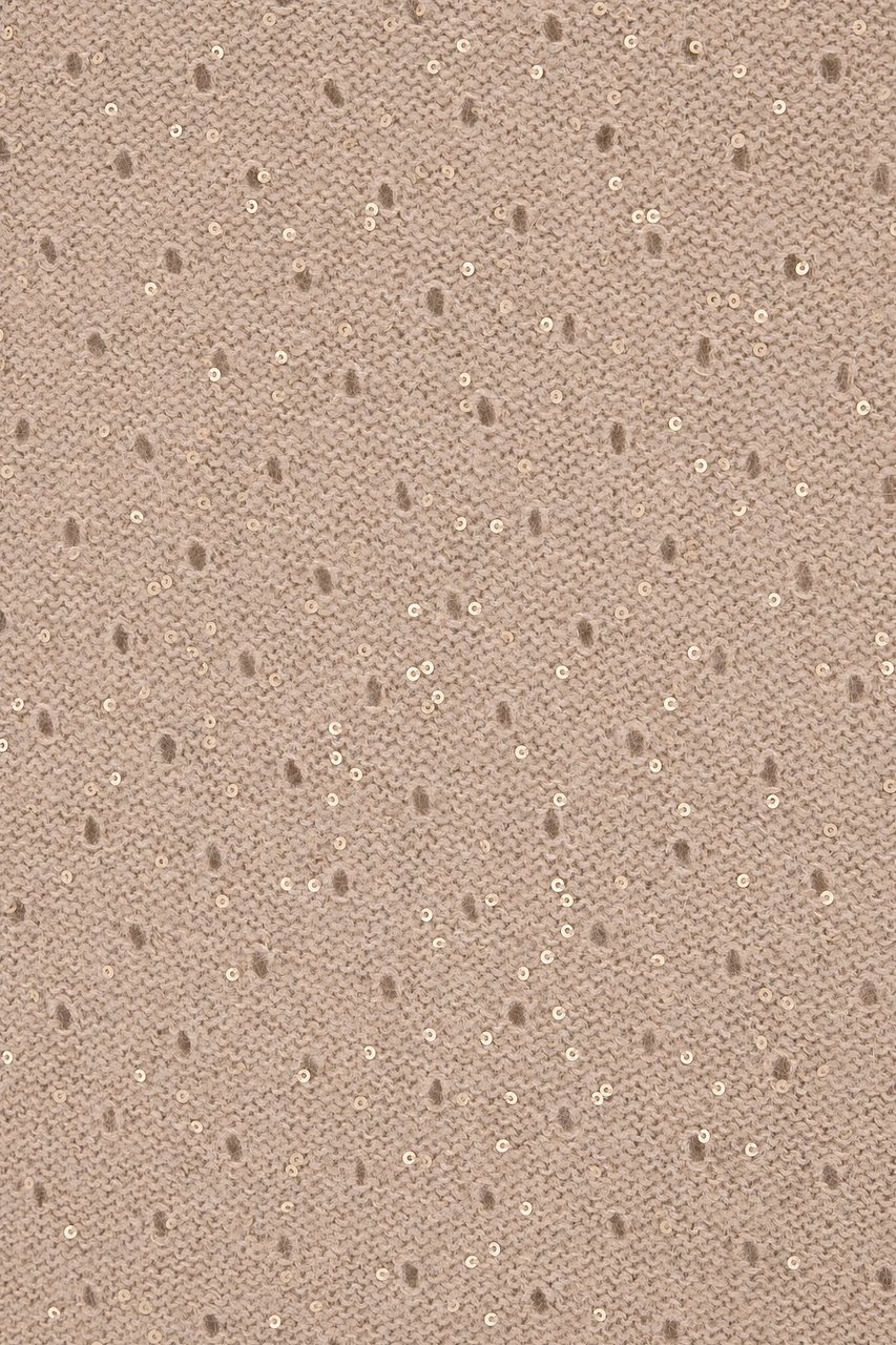 Fabiana Filippi Dove grey wool blend sweater Grijs