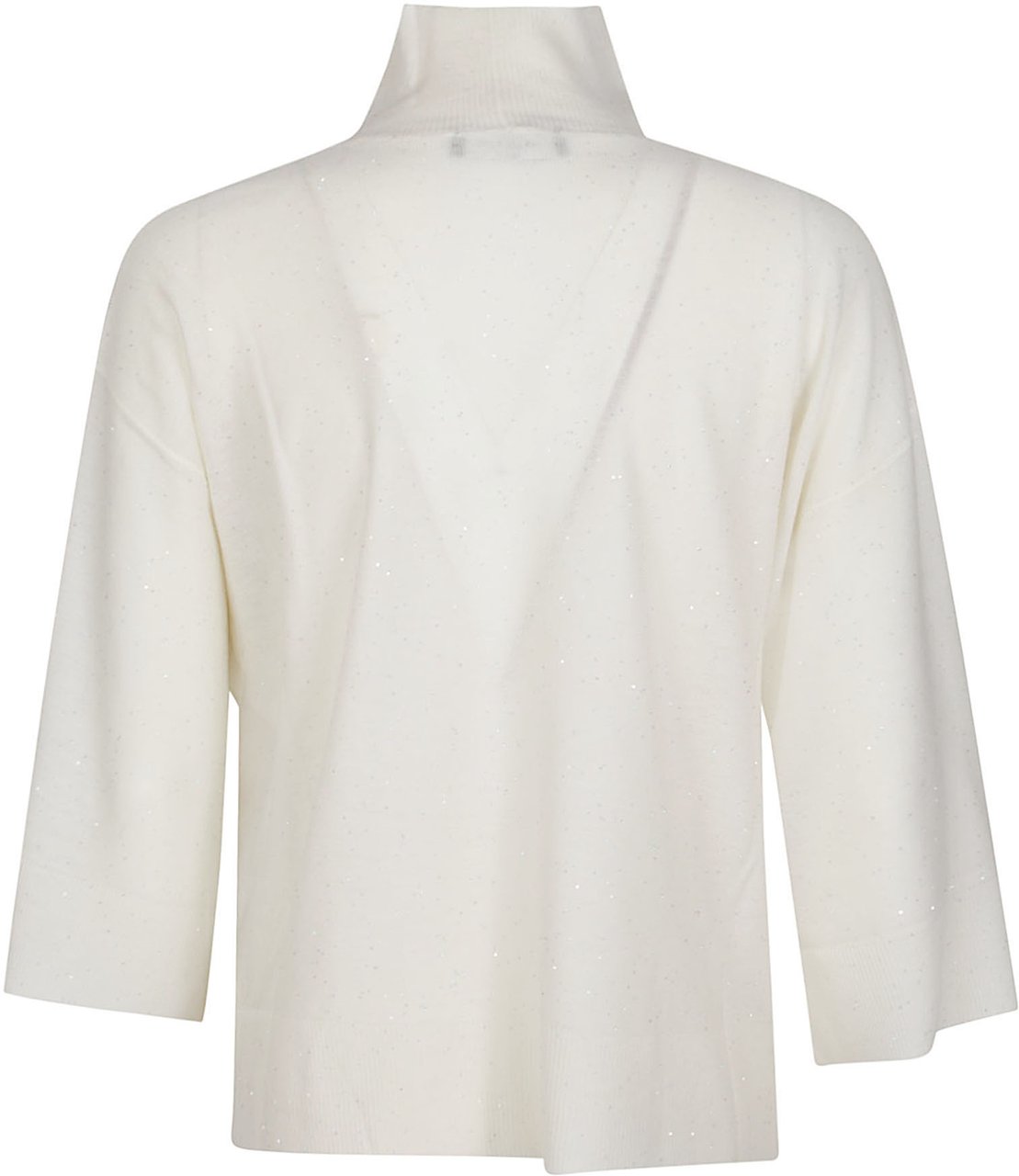 Fabiana Filippi Turtle Neck Sweater White Wit