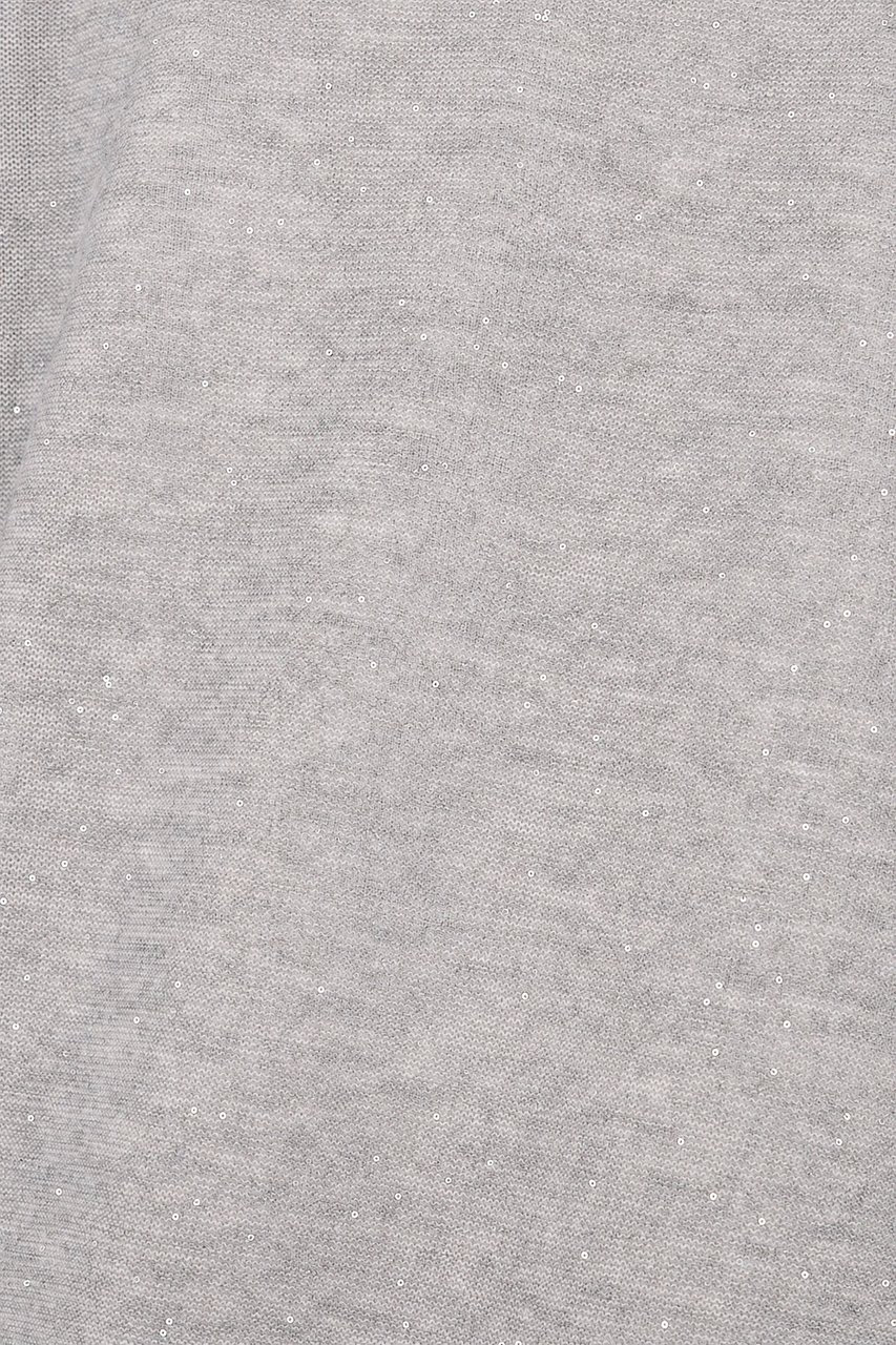 Fabiana Filippi Grey wool blend sweater Grijs