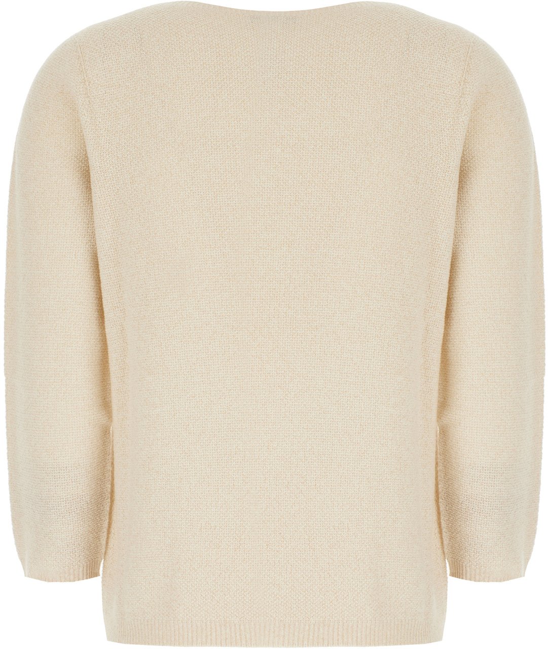 Fabiana Filippi Sand virgin wool blend sweater Neutraal