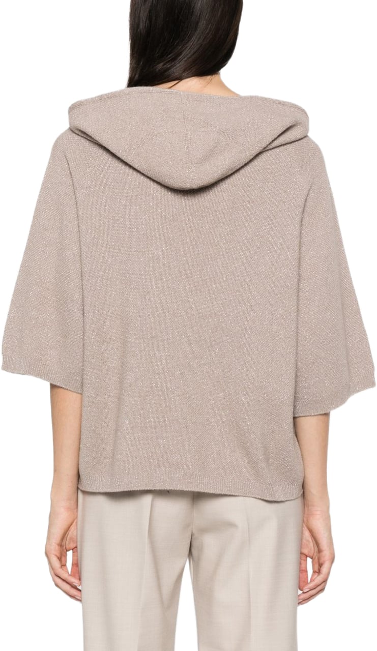 Fabiana Filippi Sweaters Brown Taupe