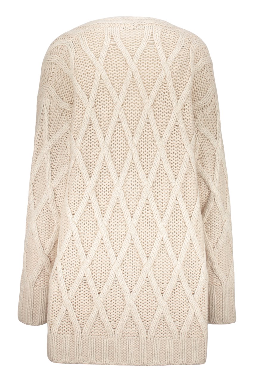 Fabiana Filippi Item with open stitch knitting Beige