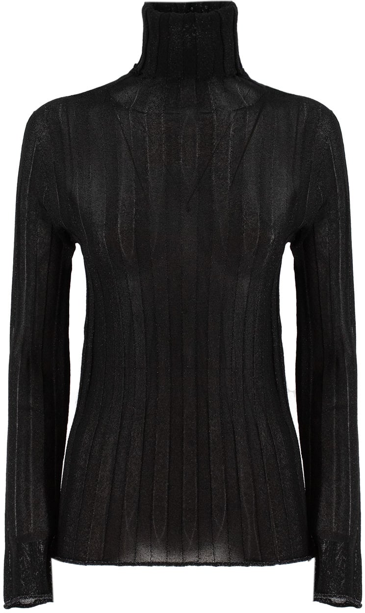 Fabiana Filippi Turtleneck jumper Zwart