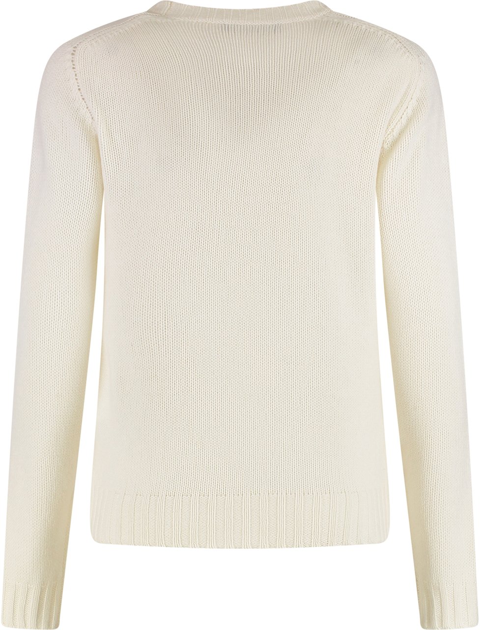Fabiana Filippi Wool-blend crew-neck sweater Wit