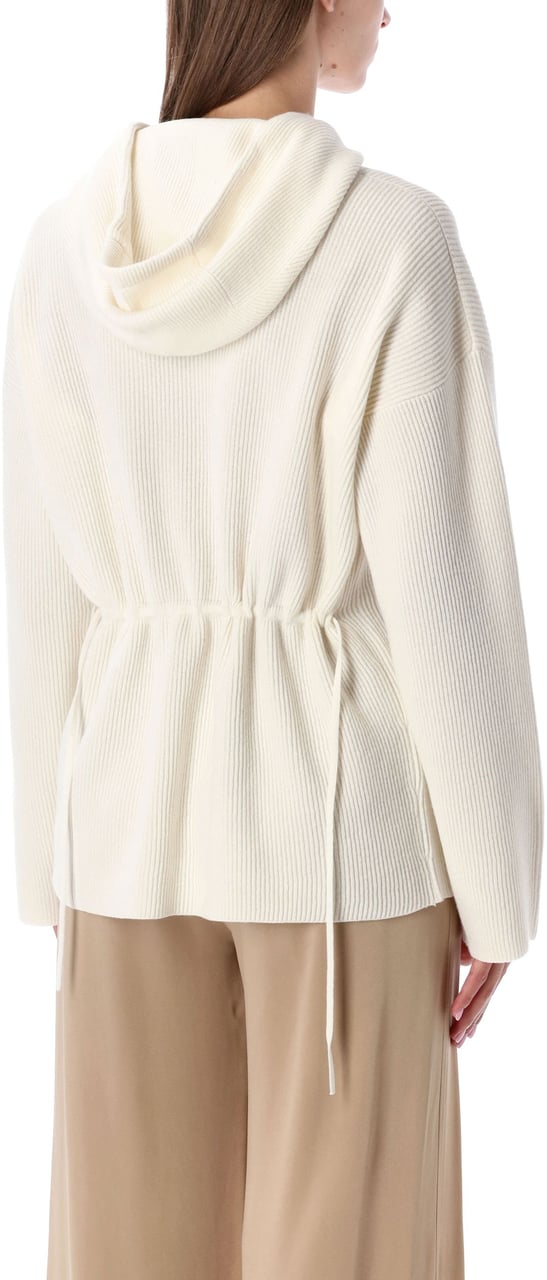 Fabiana Filippi Hooded Sweater Rafia Divers