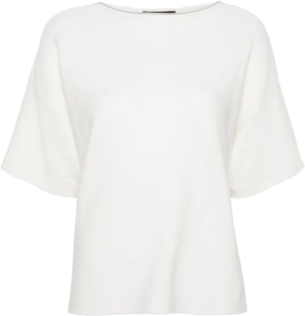 Fabiana Filippi maglieria white Wit