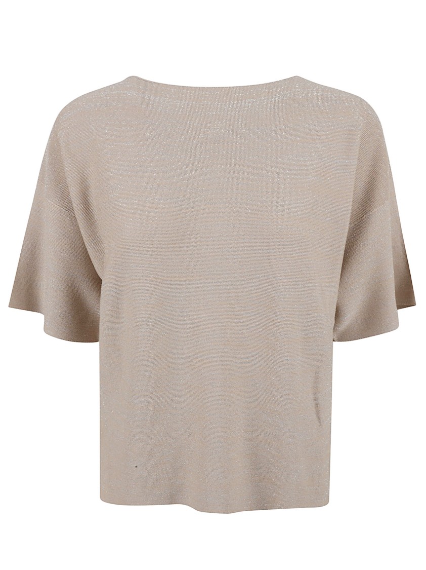 Fabiana Filippi Relaxed Fit Neutrals Sand Shirt Neutraal