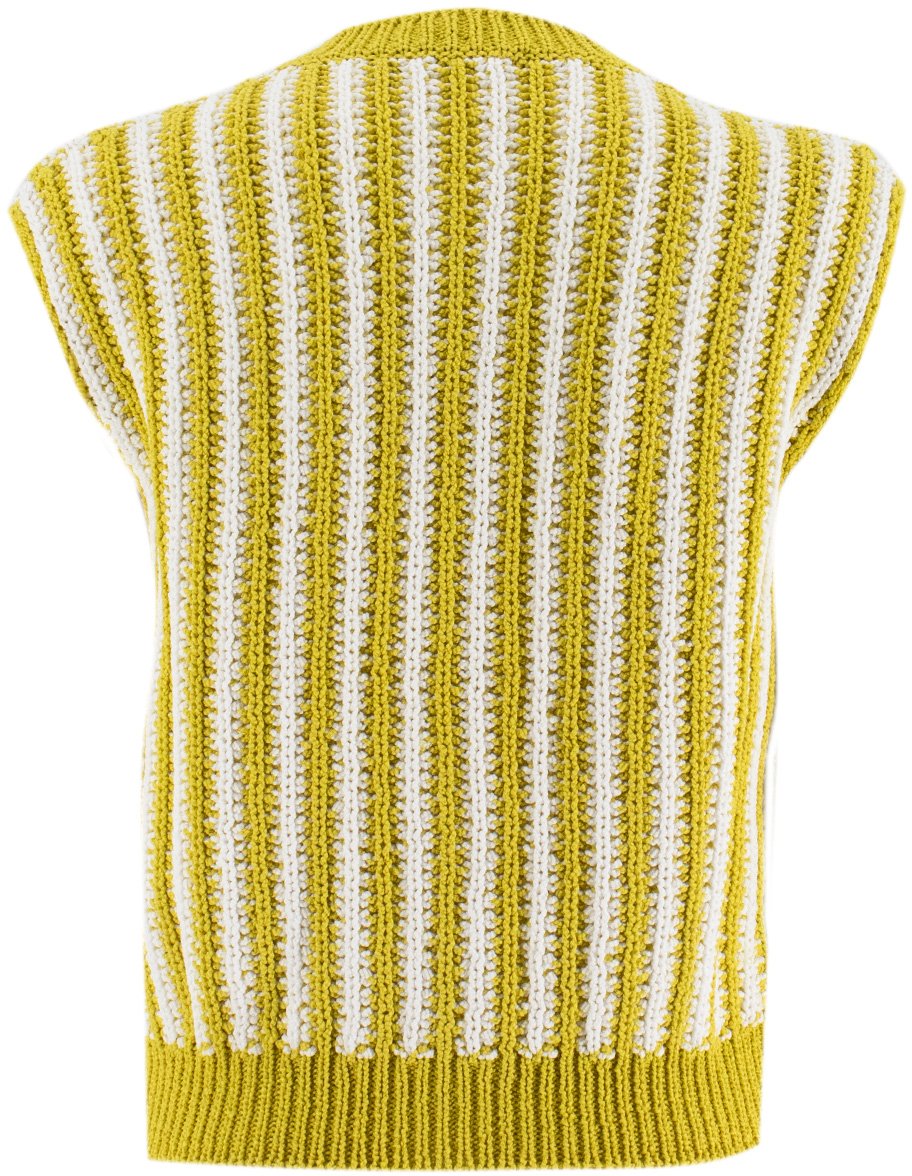 Fabiana Filippi Cotton gilet Wit