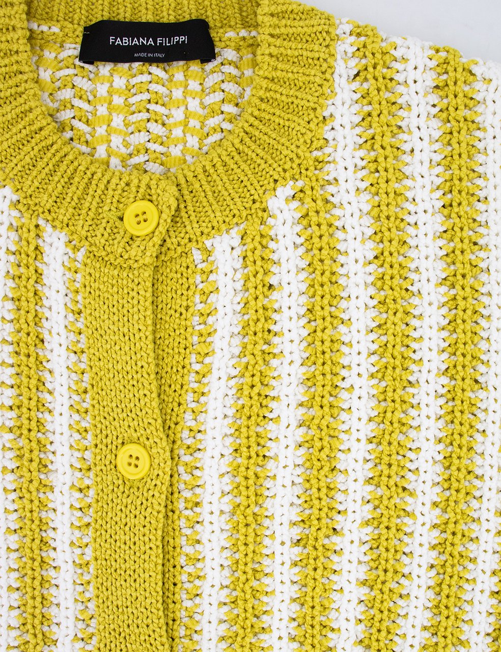 Fabiana Filippi Cotton gilet Wit
