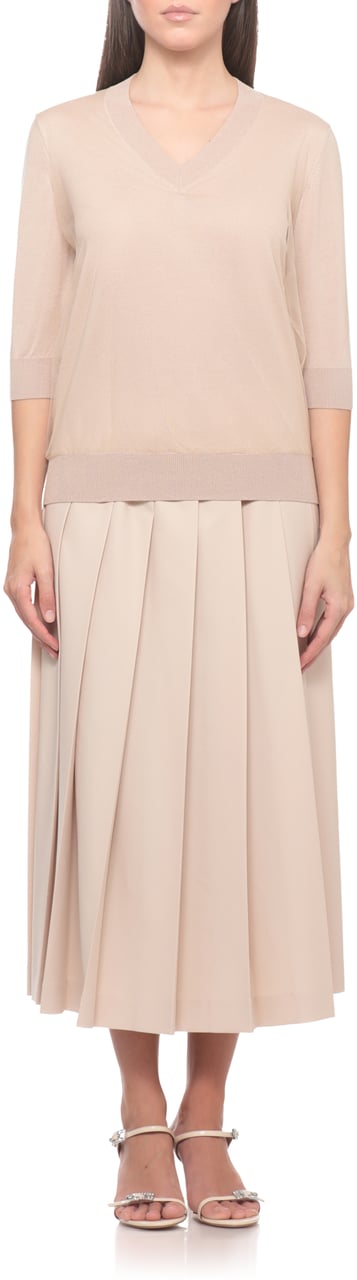 Fabiana Filippi Sweaters Beige Beige