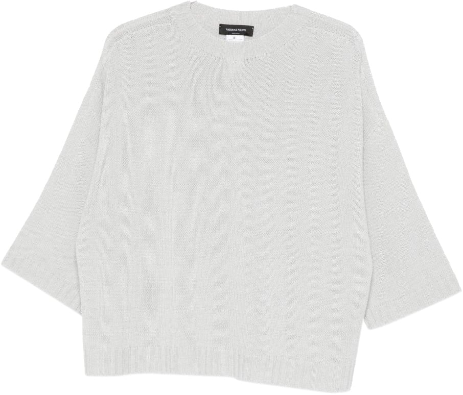 Fabiana Filippi Sweaters Clear Blue Blauw