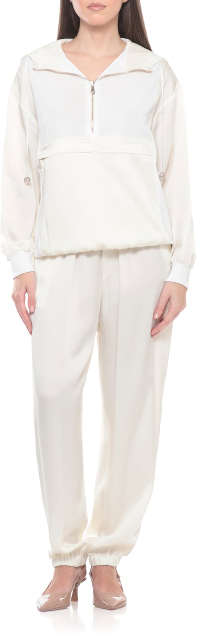 Fabiana Filippi Sweaters Ivory Wit