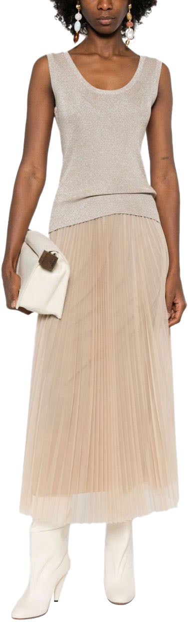 Fabiana Filippi Top Ivory Wit