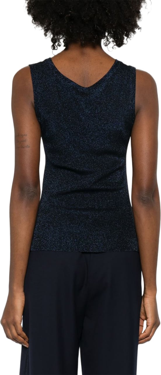 Fabiana Filippi Top Blu Navy