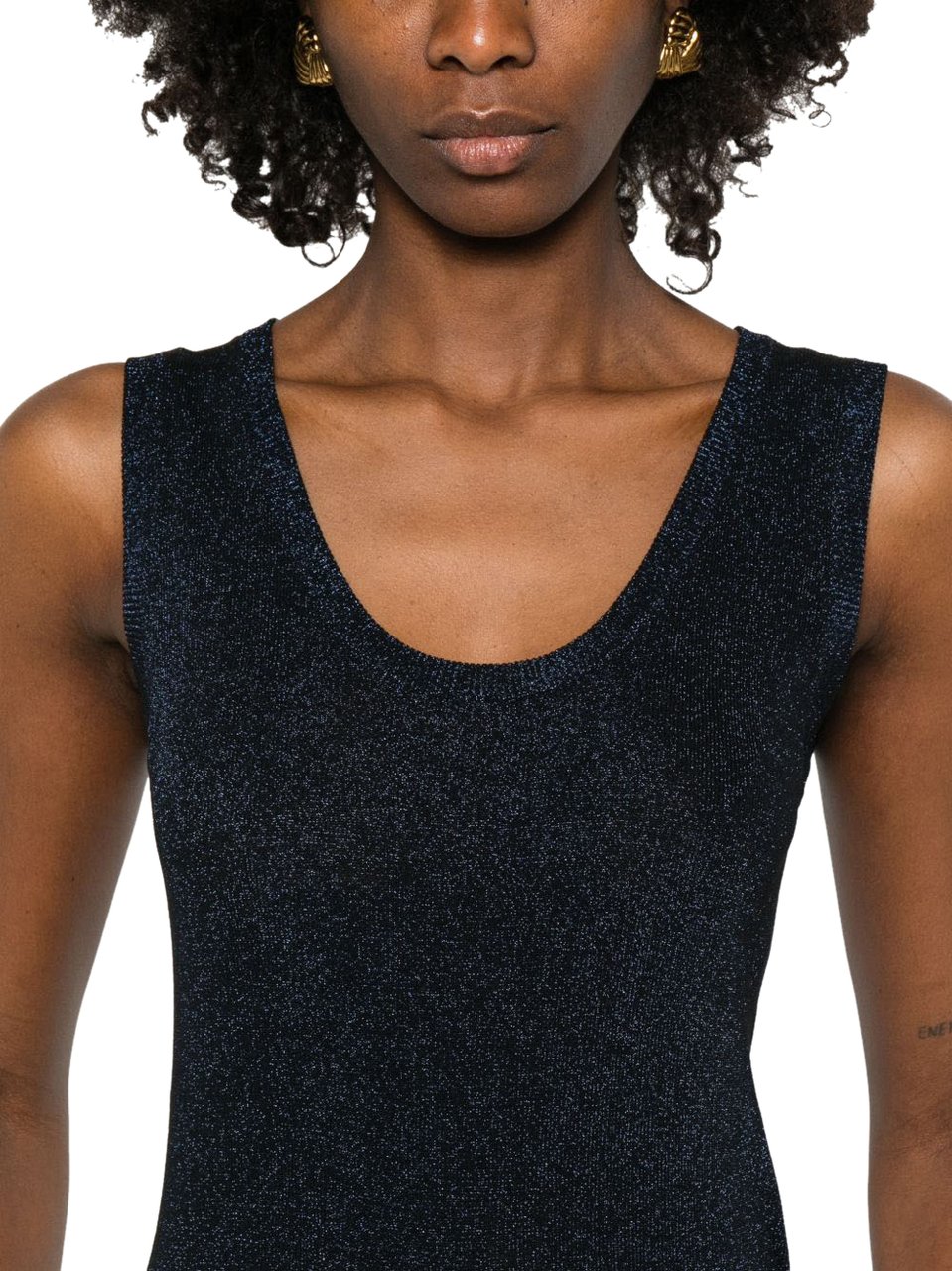 Fabiana Filippi Top Blue Blauw
