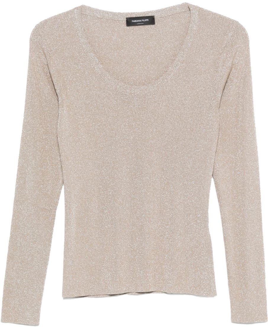 Fabiana Filippi Sweaters Ivory Wit