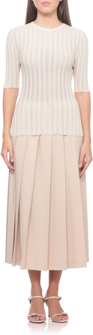Fabiana Filippi Sweaters Avorio Wit