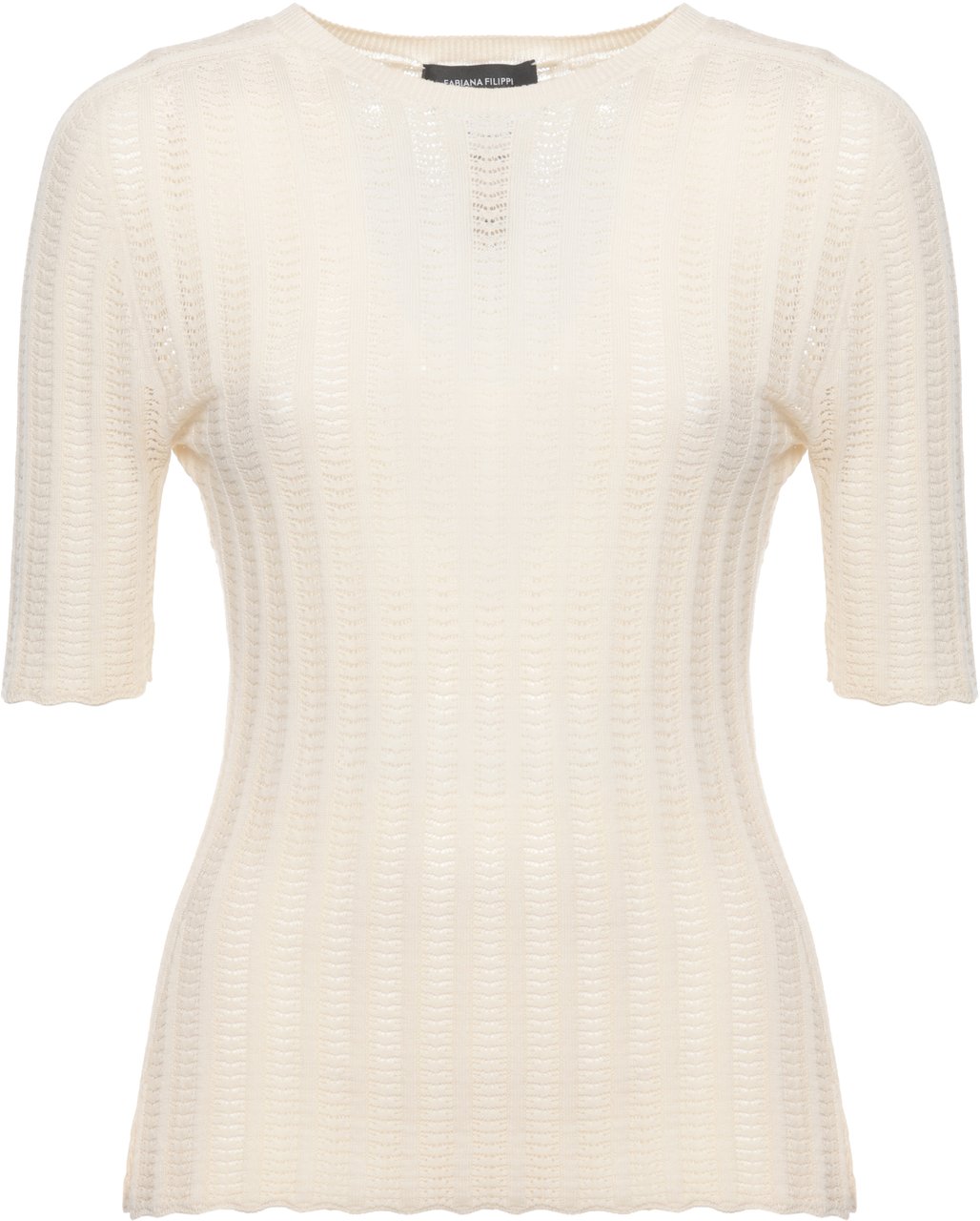 Fabiana Filippi Sweaters Avorio Wit