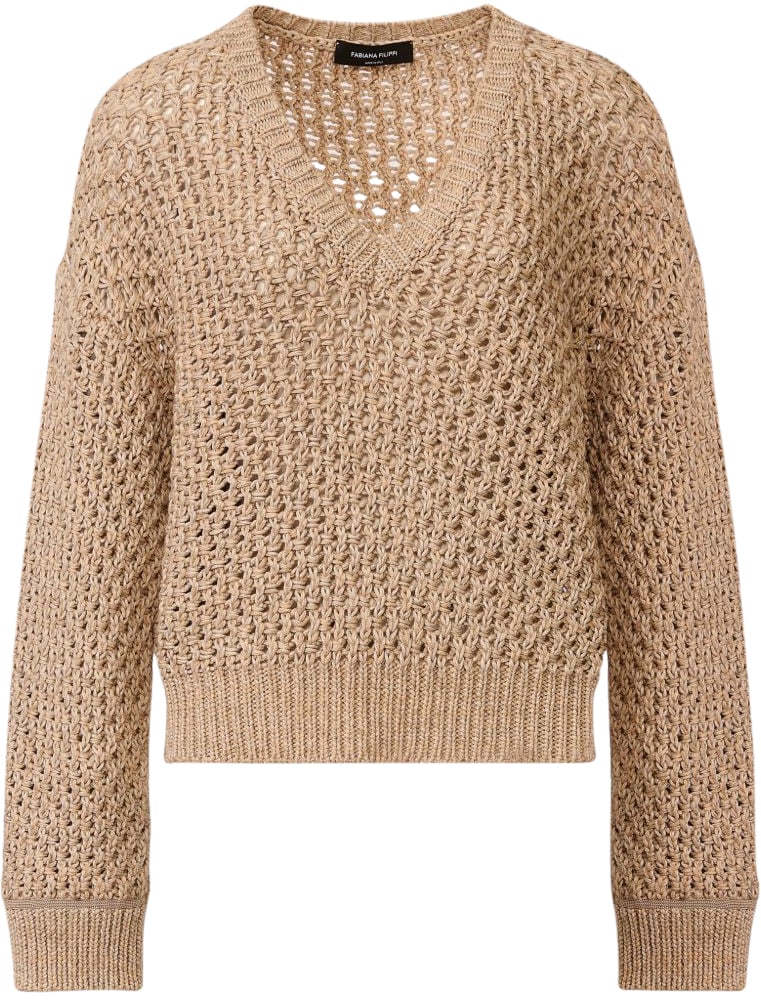 Fabiana Filippi Sweaters Ivory Wit