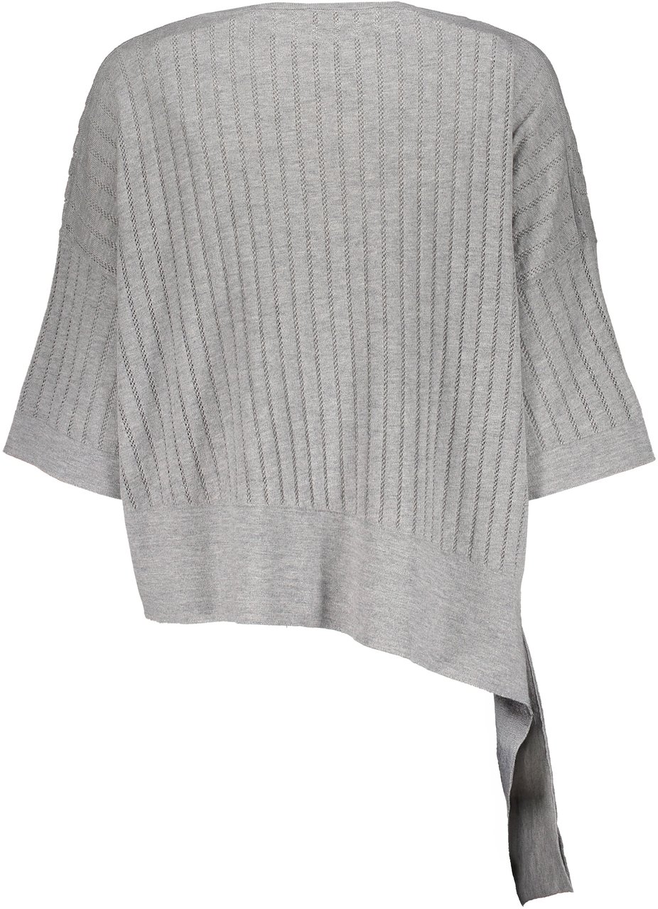 Fabiana Filippi Asymmetric pullover Grijs