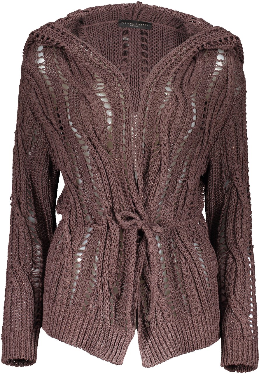 Fabiana Filippi Item with open stitch knitting Bruin