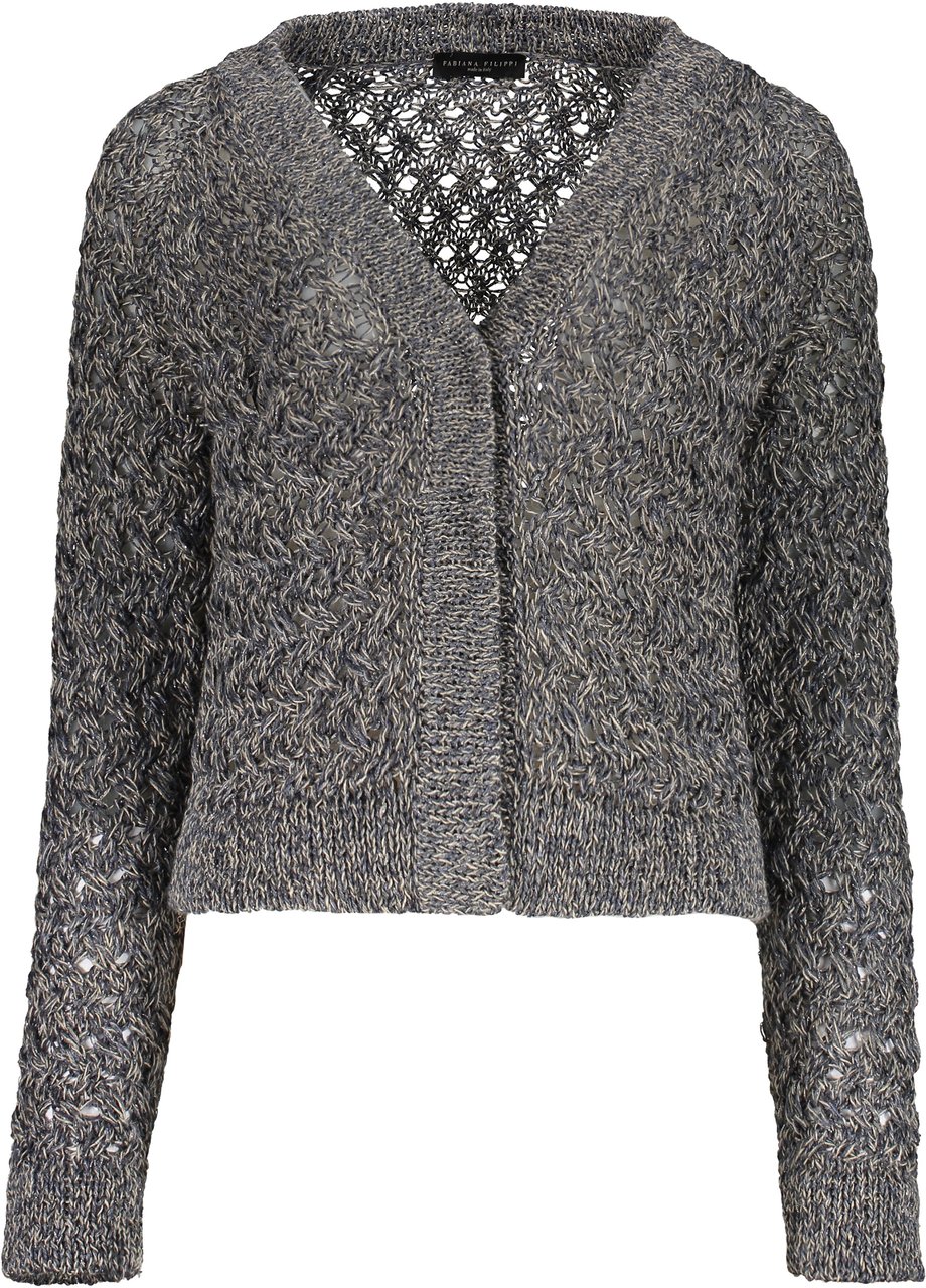 Fabiana Filippi Item with open stitch knitting Blauw