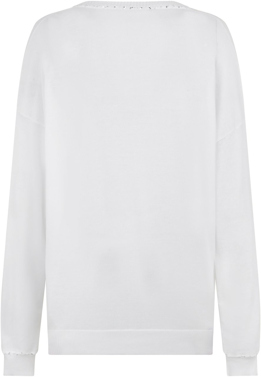 Fabiana Filippi Sweater with V-neck from elegant and versatile design. Wit