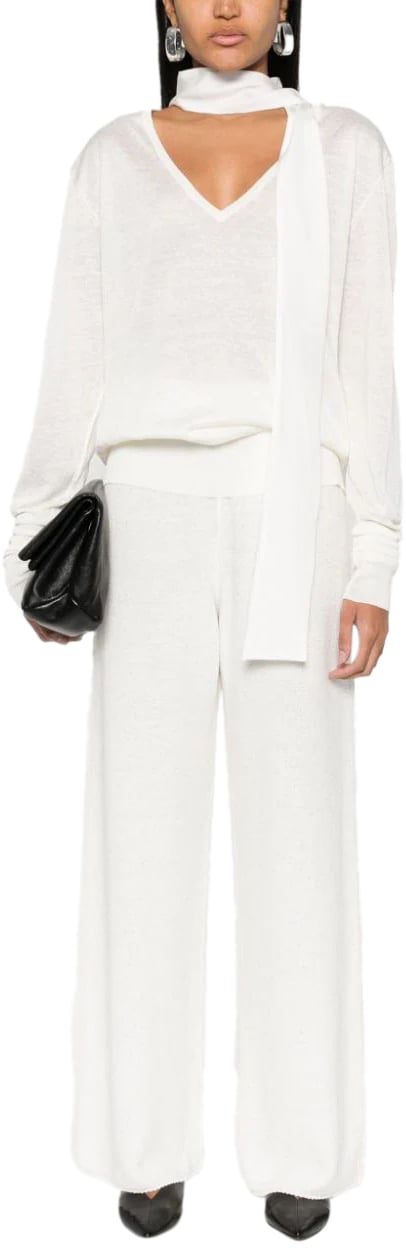 Fabiana Filippi maglieria white Wit