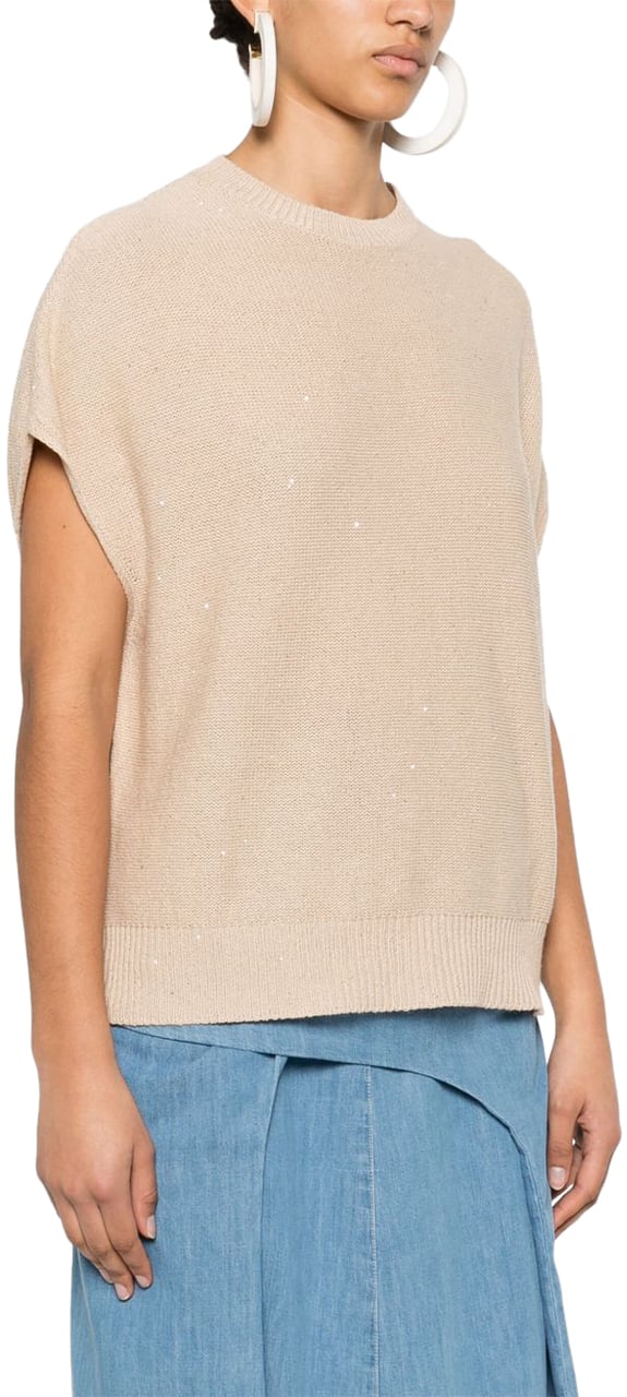 Fabiana Filippi Sweaters Beige Beige