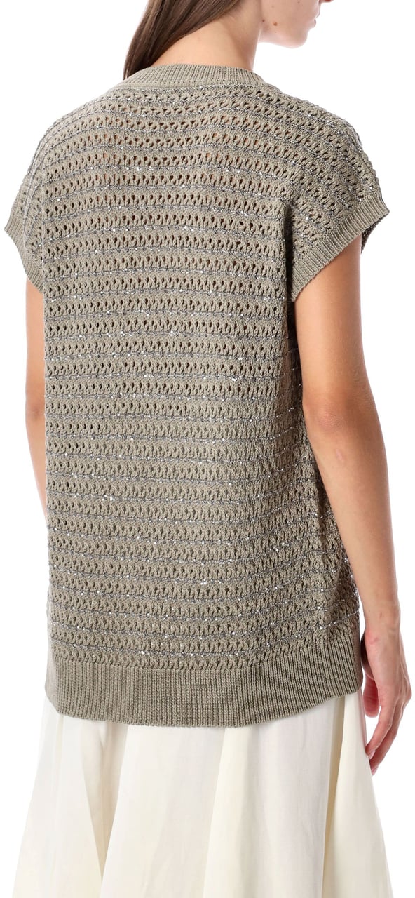Fabiana Filippi Knit Crochet Argilla Bruin
