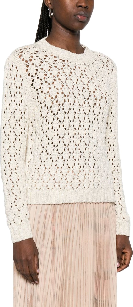 Fabiana Filippi Sweaters Bianco Wit