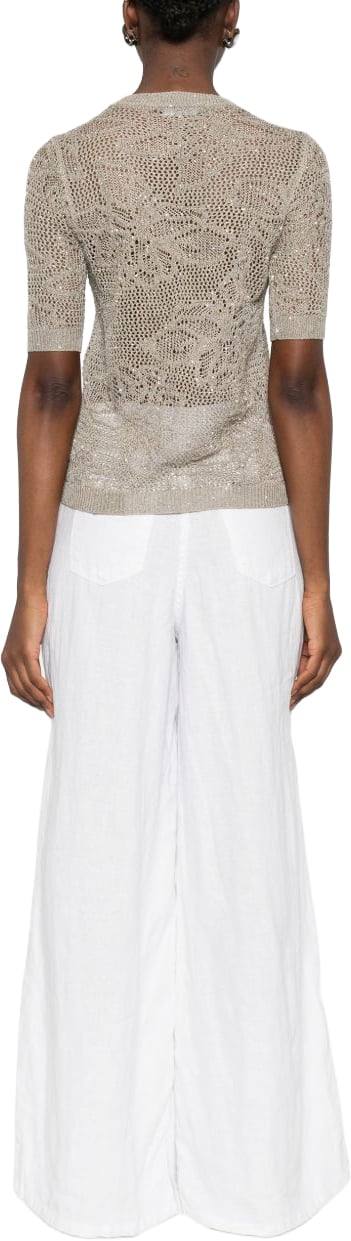 Fabiana Filippi T-Shirts And Polos Kaki Beige