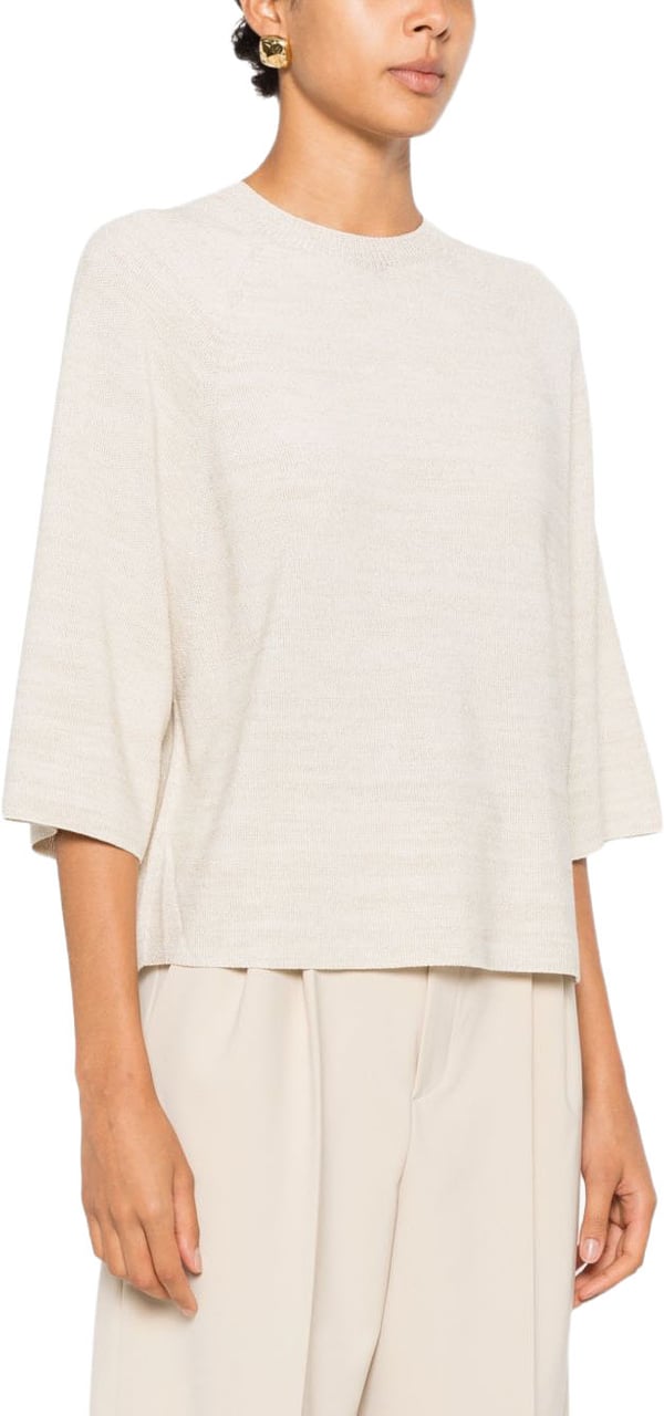 Fabiana Filippi Sweaters Ivory Wit