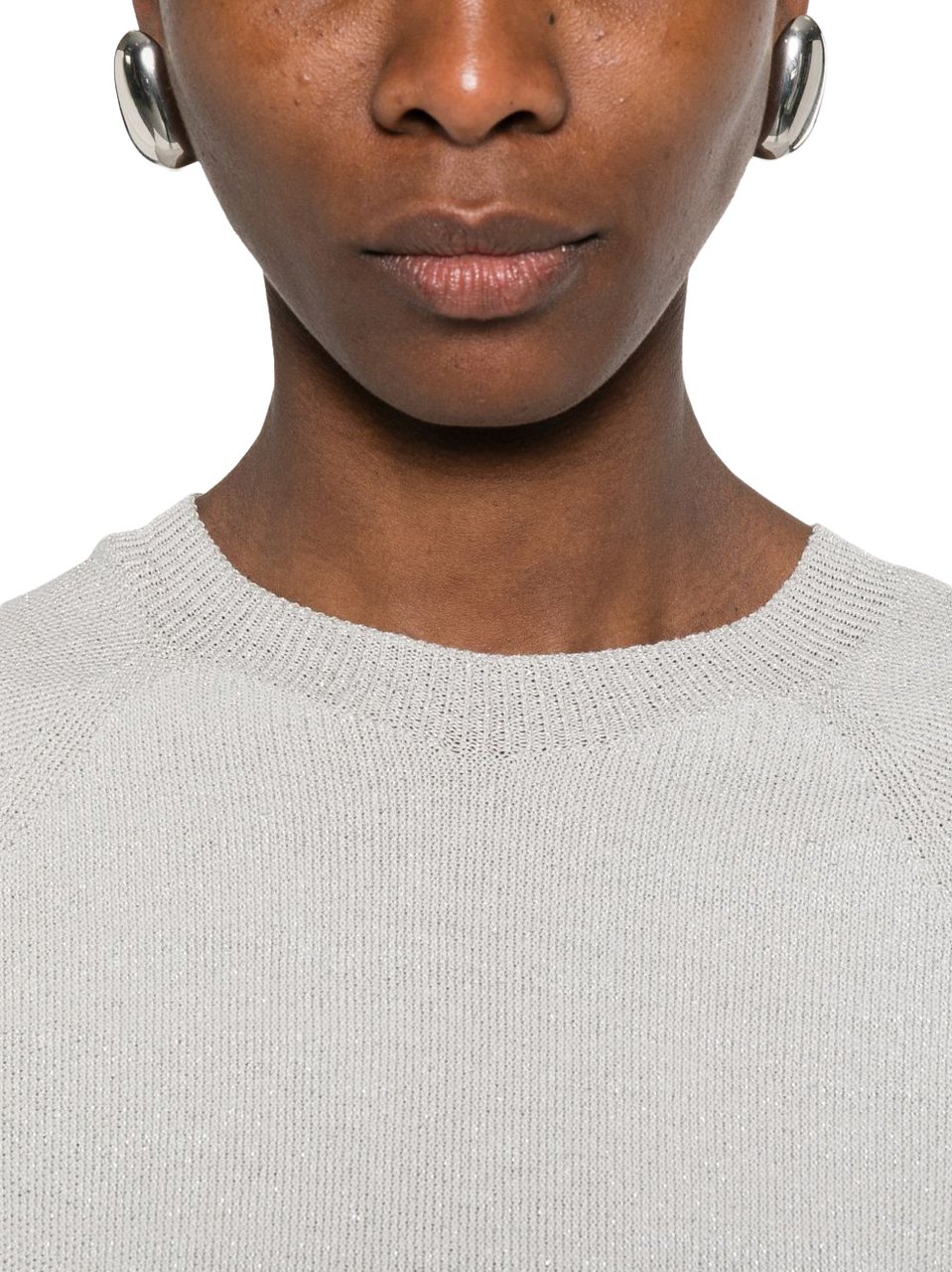 Fabiana Filippi Sweaters Azzurro Lichtgrijs