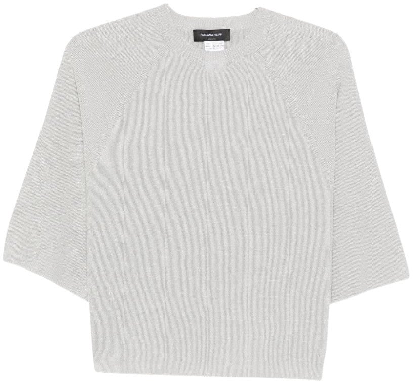 Fabiana Filippi Sweaters Clear Blue Blauw