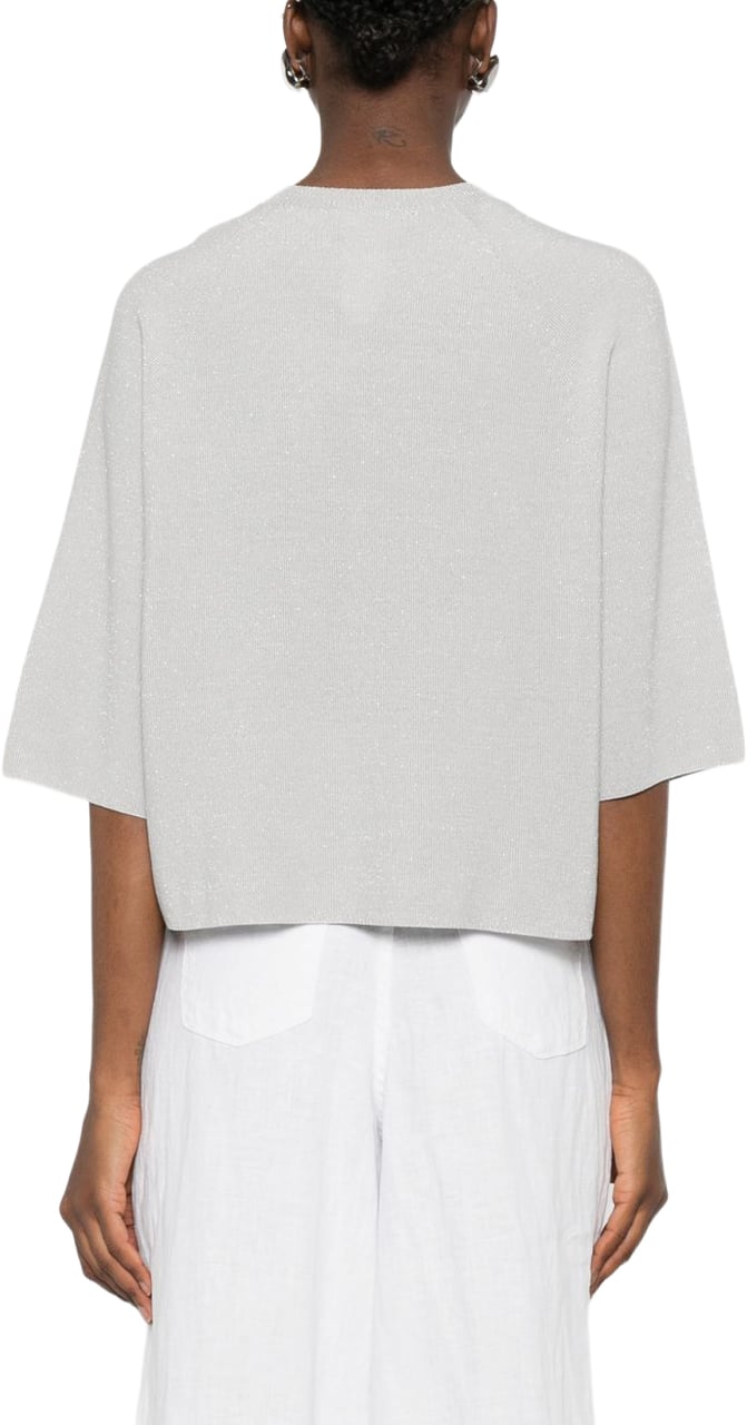 Fabiana Filippi Sweaters Azzurro Lichtgrijs