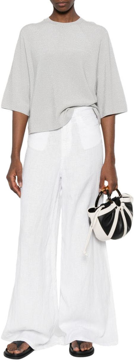 Fabiana Filippi Sweaters Clear Blue Blauw