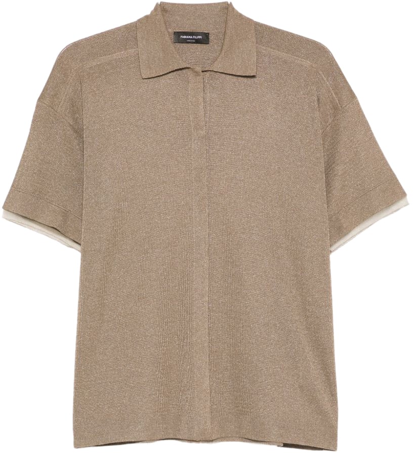 Fabiana Filippi Shirts Marrone Chiaro Bruin