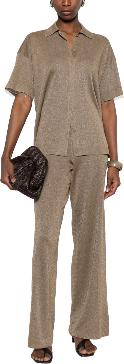 Fabiana Filippi Shirts Marrone Chiaro Beige