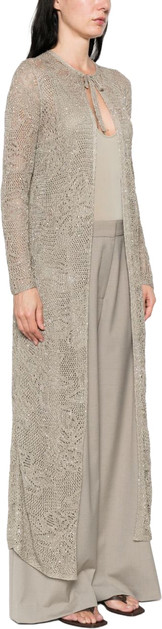 Fabiana Filippi Sweaters Kaki Beige