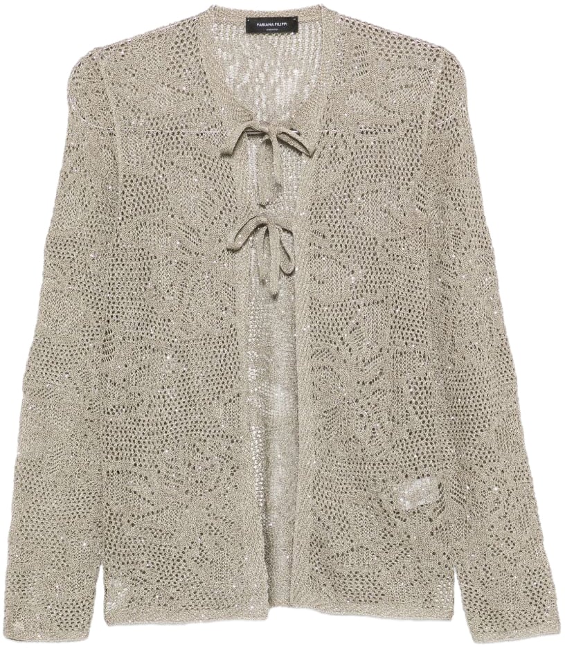 Fabiana Filippi Sweaters Kaki Bruin