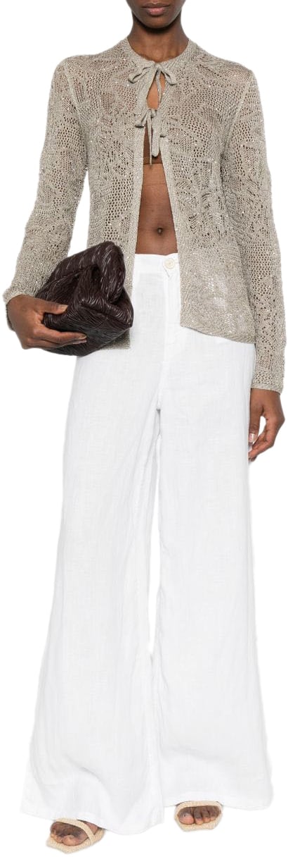 Fabiana Filippi Sweaters Kaki Bruin